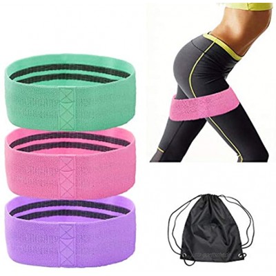 ETLEE's neu entworfener Yoga-Stretchgurt Fitness-Stretchgurt Rutschfester Glute-Gurt Glute-Widerstandsgurt Heimfitnessgeräte Tiefes Hockentraining Violett rosa grün