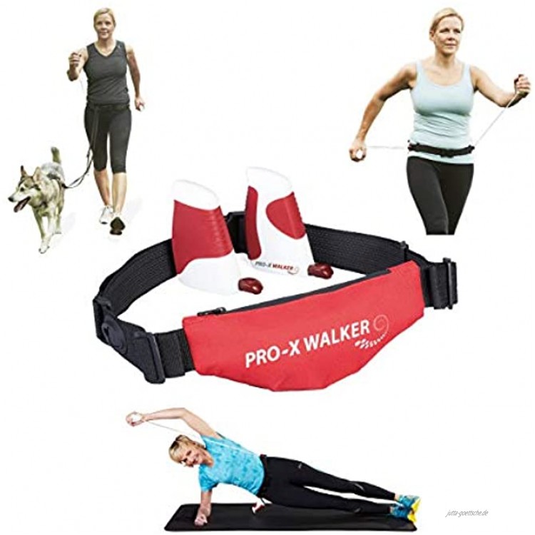 Pro-X Walker stiXskin Laufen und Gehen mit Widerstand ideal für Pilates Physiotherapie Kinderwagen-Spaziergang Hundespaziergang