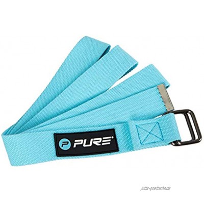 Pure2Improve Yoga-Gurt 180 cm Blau