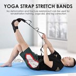 Yoga Band Dehnungsgerät Training Belt Fitness Übung Stretching Band Yoga Belt Verstellbarer Trageriemen Zum Transport Von Yoga Matten