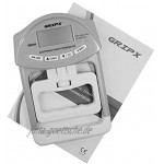 GRIPX Digitaler Handdynamometer Messgerät für Griffstärke automatische Erfassung elektronischer Handgriff 90 kg