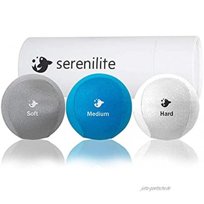 Serenilite Hand Therapy Exercise Stress Ball Bundle Tri-Density Stress Balls & Grip Strengthening Therapeutic Hand Mobility & Restoration
