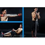 Fudar Expander Fitness Mehrfunktion für Brust Arm Bauch Rücken Muskeltraining mit Fußpedal