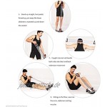 IDEAL Expander Rot Training Brust Für Fitness Fitnesstraining Übung 5 Federn Heimtrainin Mit Unterstützung Für Füße