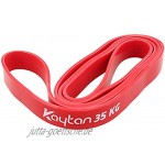 Kaytan Fitnessbänder 35 kg Gymnastikbänder Premium Widerstandsschlaufenbände elastische wiederstandsband