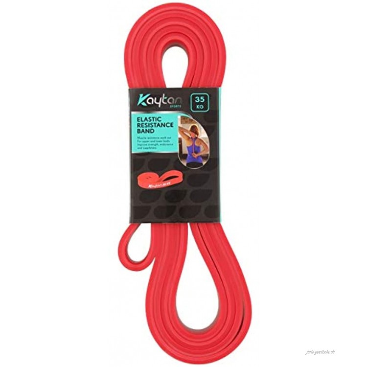 Kaytan Fitnessbänder 35 kg Gymnastikbänder Premium Widerstandsschlaufenbände elastische wiederstandsband