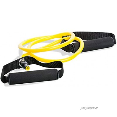 SL StarTube Gymnastikbänder Fitnessbänder Expander mit Griffen latexfrei puderfrei Für Krafttraining und Fitness