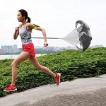 Speed Chute Widerstands-Fallschirm für Fußball Leichtathletik Sprint- und Ausdauertraining