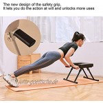 KASD Yoga Inversion Stuhl Schlaffördernd Verdicktes Stahlrohr Yoga Kopfstand Hocker Gefaltet Lindert Müdigkeit für Home Fitness Kopfstandtrainer