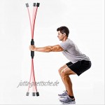 Sport Schwingstab Fitness Swingstick Schwerkrafttrainer zum Trainieren der Tiefenmuskulatur Bodybuilding Yoga Pilates Fitness Swing Rod-Effektives Ganzkörpertraining Besonders geeignet für Ihr Worko