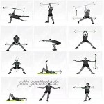 Sport Schwingstab Fitness Swingstick Schwerkrafttrainer zum Trainieren der Tiefenmuskulatur Fitness Stretch Bar Multifunktions-Fitness-Trainingsübung Elastischer Stock Vibrationsstange Zittern Sport
