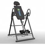 YATEK Inversionsbank Schwerkrafttrainer klappbar Modell ECO für Zuhause mit vollständiger Inversion zur Entlastung der Wirbelsäule Rückentrainer unterstützt bis zu 150 kg