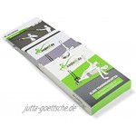 eaglefit Sling-Trainer Allround Elastic Fitnessgerät Schlingentrainer inkl. Umlenkrolle Längenverstellung 90-310 cm für Profis & Beginner grün