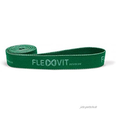 FLEXVIT Revolve Band – Fitnessbänder für effektives Ganzkörpertraining HIT Koordination Stabilisierung und Sprungkraft 4 Stärken Anfänger und Profis…
