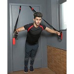 Schlingentrainer set Sling Trainer mit Türanker kit längenverstellbar für Ganzkörpertraining Indoor und Outdoor V2