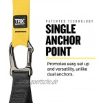 TRX All-in-One-Heimgym-Paket: Beinhaltet einen All-in-One-Aufhängungstrainer Innen- und Außenanker TRX XMount-Wandanker 4 Übungsbänder und eine Shaker-Flasche