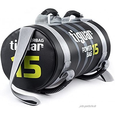 Tiguar Powerbag Fitnessbag Gewichtssack Crossfit Gewichtstasche 5kg 10kg 15kg 20kg 25kg Krafttraining Gewichte mit Griffen