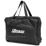 UBOWAY verstellbarer Schlitten-Trainer: für Sprinter Speed Training Indoor mit 4 Gewichts-Sandsäcken 4,5 18 kg