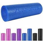 MSPORTS Yoga Rolle Premium | Pilates Rolle 45 x 15 cm oder 90 x 15 cm Faszienrolle