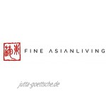 Fine Asianliving Thaimatte Rollbar Kapokfüllung 200x100x4.5cm Schwarz Rot Thai Kissen Meditation Matte Matratze Kapok 301-C01