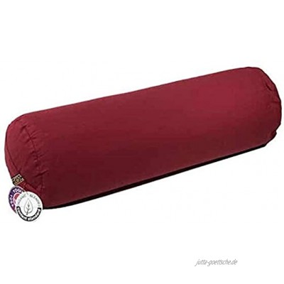 ManiBhadra Yoga Bolster zylindrisch rot