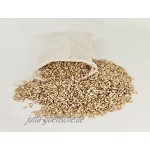 maylow Yogakissen Blume des Lebens 100% Baumwolle Bio-Dinkelspelzen H: 10 cm