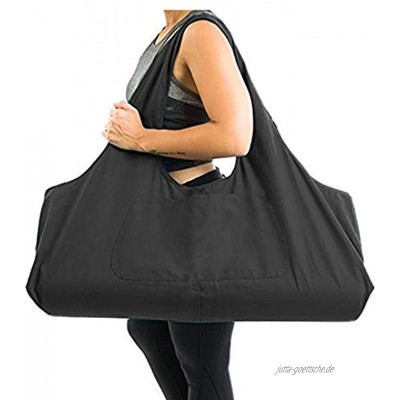 Ceepko Tasche für Yogamatten mit Reißverschluss groß Yogamatte Tragetasche Tragetasche mit 4 Taschen passend für Matten mit multifunktionalen Aufbewahrungstaschen leicht und langlebig