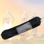 DHDHWL Yogamatte Tragbare Yoga Pilates MAT Nylon Bag Träger Mesh-Mitte Einstellbarer Riemen Tragen Sie Lagerwalztyp Vaccum Druckbeutel Yoga-Tragetasche