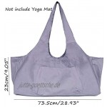 lffopt Yogamatte Tasche Yogataschen Yogamatte und Taschenset Yoga Mat Taschen und Träger Yoga Mat Cover Bag Yoga-Taschen für Frauen Yogatasche für Yogamatte pink,-