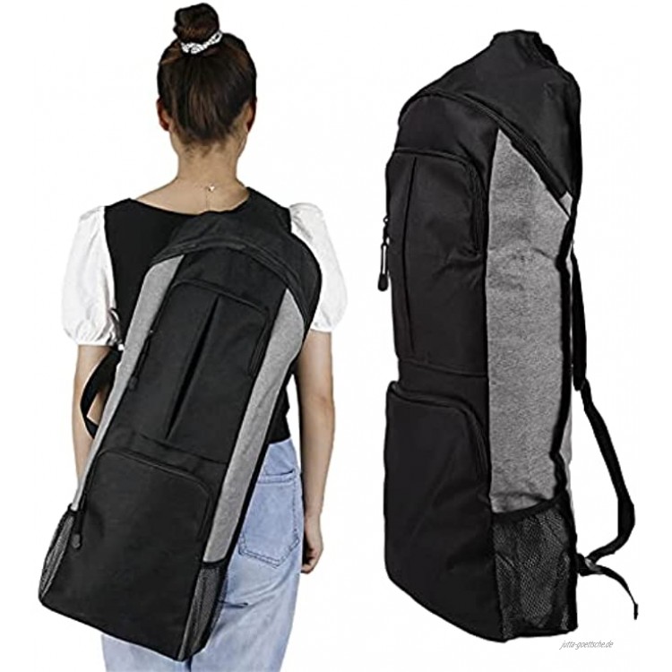 Sport-Sporttasche Yogatasche mit großem Fassungsvermögen Multifunktionale Reisetasche Abriebfeste Yogamatten-Tasche für die Schule für das Fitnessstudio für die Reise für den Sport
