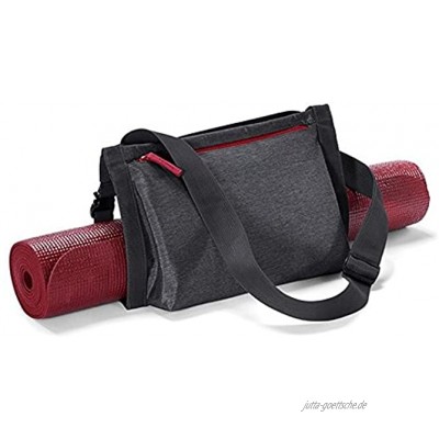 TCM Tchibo Mattentragegurt mit Tasche Yoga Sporttasche Tragegurt Gurt für Matte