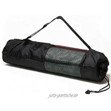 Vektenxi Tragbare Pilates Nylon Yogamatte Tasche Träger Mesh Center Verstellbarer Gurt Kostengünstig und von guter Qualität