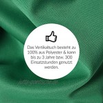 Diabolo Freizeitsport Vertikaltuch Set | 6m in grün inkl. Vertikaltuchaufhängung für die Decke Made in Germany + Baumwollbeutel | geprüft & zertifiziert | Deckenbefestigung mit vier Montagepunkten | Artistik | Aerial Yoga