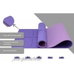 Titan Sports | Yoga Starter Set 5-in1 | hochwertiges rutschfestes Set mit TPE Yogamatte Yogarad EVA Yogablocks Yogagurt aus 100% Baumwolle| Zubehör für Anfänger und Fortgeschrittene | Zuhause Studio