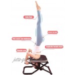 enocheab Kopfstandhocker Multifunktional mit Armlehnen Yoga Stuhl Yoga Inversionsbank Übungsbank Fitnessgeräte lindern Sie Müdigkeit und Bauen Sie Körper auf -Gewichtskapazität 200kgpink