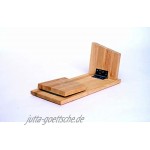 Handelsturm Meditationsbank Bänkchen für die Sitzmeditation klappbarer Meditationssitz aus Eschenholz