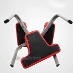 Yoga Hocker für Kopfstand Yoga Hilfsstreckstuhl Fitness auf den Kopf gestellt Maschinen Yoga Inversion Stuhl für Haus Fitnessstudio Farbe: Schwarzer Größe: 42x43x30cm-42x43x30 cm. rot